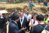 Foto: primera invasión de terreno de Jatún Pongor