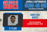 Foto cortesía Mininter