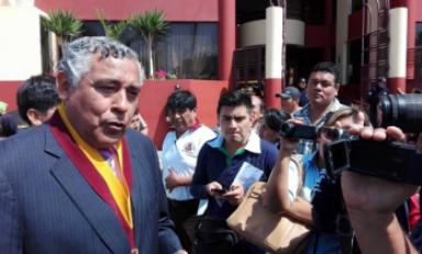 Alcalde de la provincia del Santa, Julio Cortez. (Foto Peruenlinea.org)