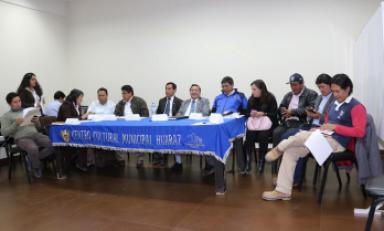 Asamblea del comité de gestión del Carnaval Huaracino.