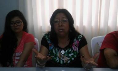 Congresista Maria Elena Foronda. (Foto Perú en Línea)