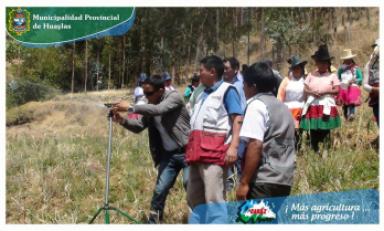 Foto: Cortesía Municipalidad Provincial de Huaylas