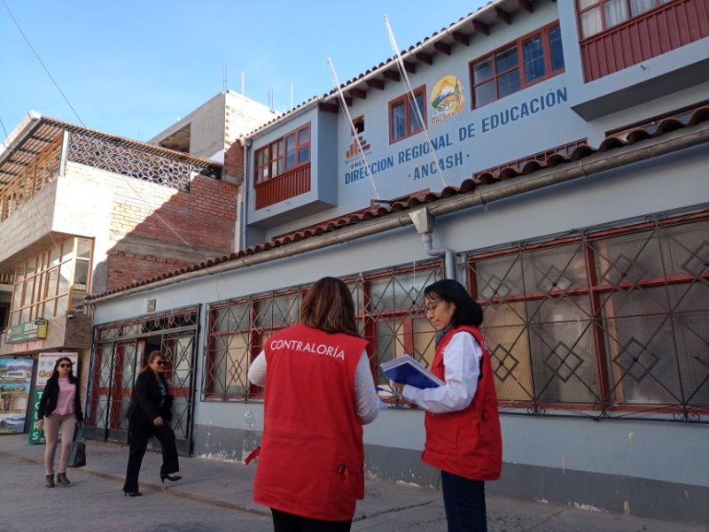 Contraloría detecta perjuicio económico de S/ 225 mil en la Dirección Regional de Educación Áncash