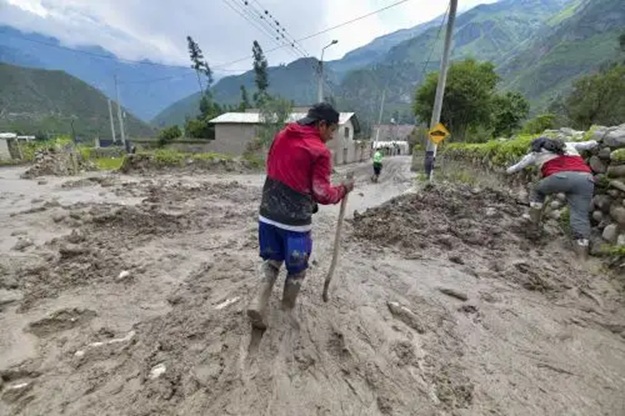 ¿Cuántos distritos del país están declarados en emergencia por las lluvias intensas?