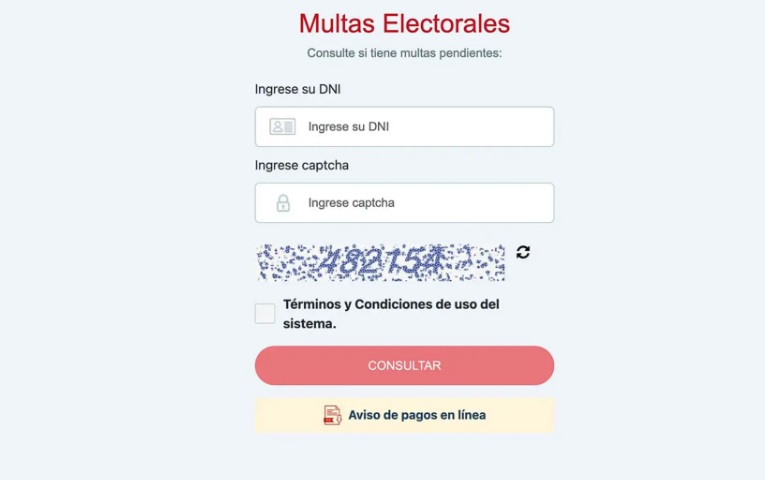 ¿Quieres saber si tienes multas electorales? Ingresa aquí y haz la consulta