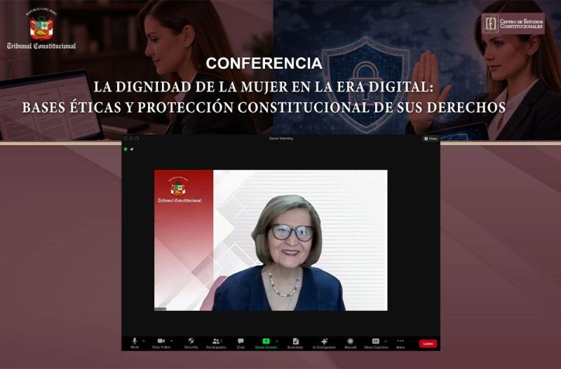 “La dignidad de la Mujer en la era digital: bases éticas y protección constitucional de sus derechos”