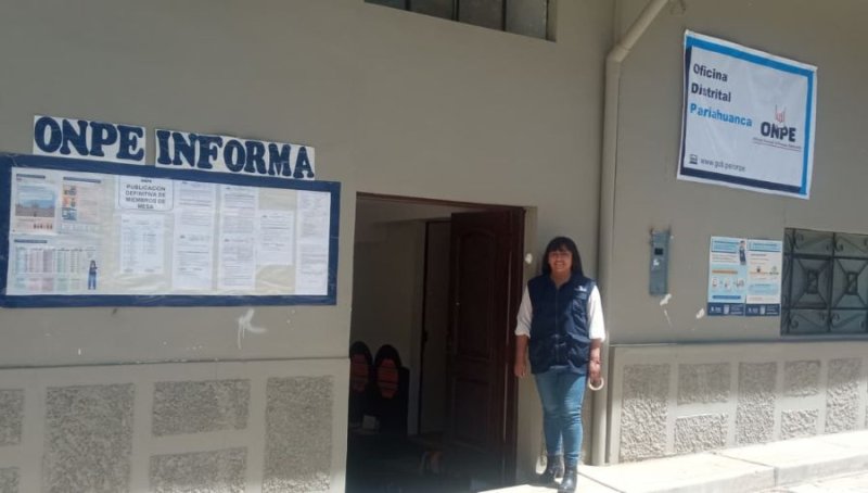 ODPE Huaraz amplía atención en distritos y centros poblados