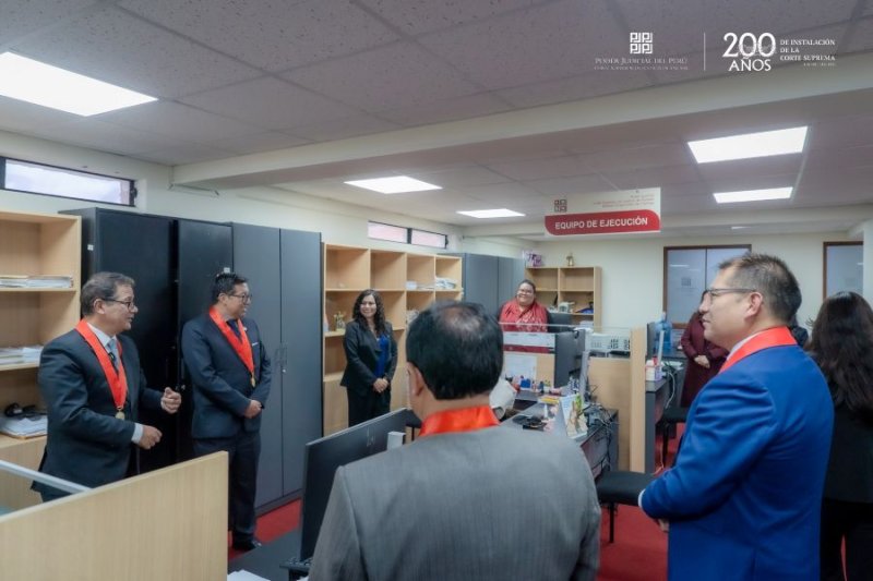 Inauguran Módulo Corporativo de Familia y Piloto de Oralidad en Procesos de Tenencia en la Corte de Justicia de Áncash