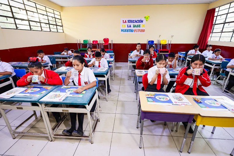 Midis asegura alimentación para más de 4.1 millones de estudiantes durante el 2026