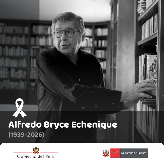 Falleció reconocido escritor peruano Alfredo Bryce Echenique a los 87 años