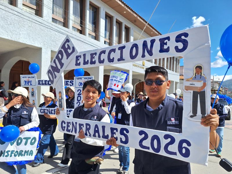 ODPE Huaraz intensifica sensibilización ciudadana