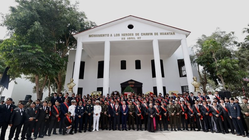 Fuerzas Armadas conmemoran hoy 29° aniversario de la operación Chavín de Huántar