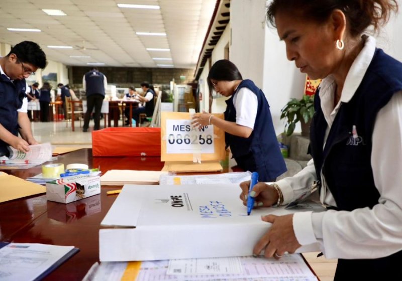 ONPE: Votos terminarán de contabilizarse cuando sean resueltos pedidos de anulación y observaciones de actas