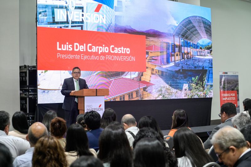 Proinversión alcanza cifra récord en Obras por Impuestos con más de S/ 3000 millones adjudicados en 2026