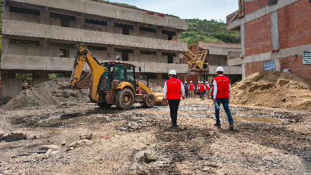 Contraloría alerta riesgos en obra del Instituto Superior Tecnológico de San Marcos
