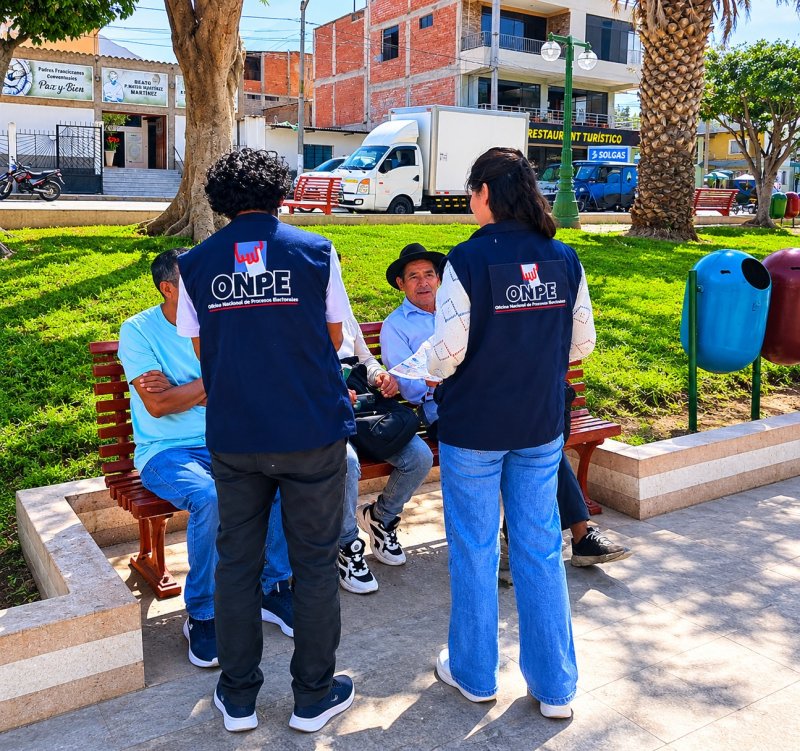 ODPE Huaraz refuerza capacitación y orientación electoral en 23 distritos y 35 centros poblados