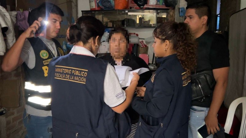 Fiscalía rescata en Chiclayo a niña de 9 años, víctima de red nacional de pornografía infantil