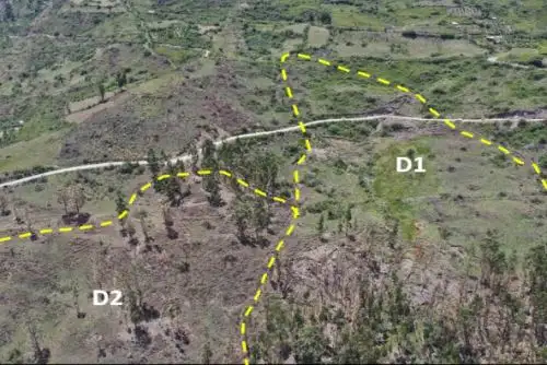 Áncash: identifican zona crítica afectada por deslizamientos de tierra en distrito de Huánta