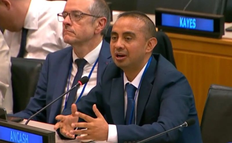 Representante de la ANGR destaca ante la ONU avances de la descentralización en el Perú