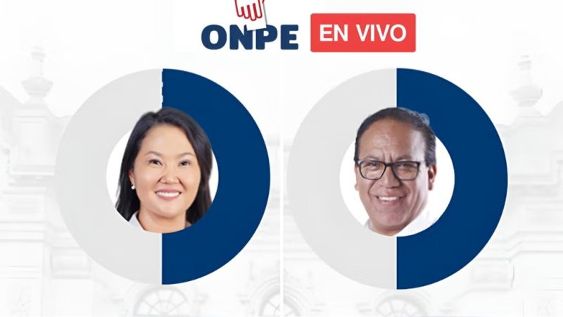 Quince millones de personas consultaron página web de la ONPE para conocer resultados de segunda vuelta