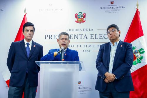 Luis Galarreta anuncia Gobierno de "mucho diálogo" y primer Consejo de Ministros el 29 de julio