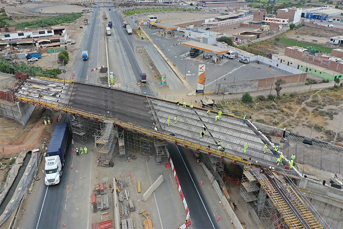 Inversión en infraestructura de transporte concesionada creció 30 % y logró USD 895 millones a agosto