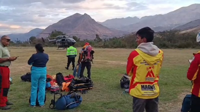 Áncash: hallan cuerpo de turista francés que desapareció tras realizar vuelo en parapente desde nevado Alpamayo