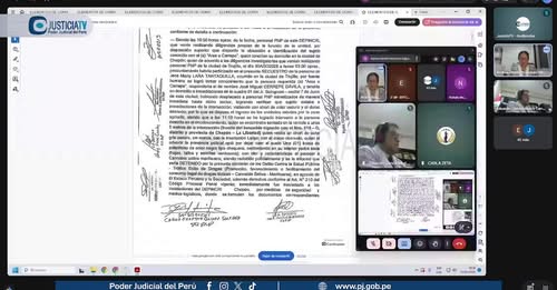 Realizan audiencia de prisión preventiva contra 'Jhonsson Pulpo' e investigados por secuestro de minero y muerte de 4 personas