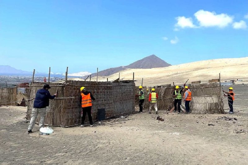 Ejecutan operativo para recuperar 176,000 metros cuadrados de terrenos estatales en Chimbote
