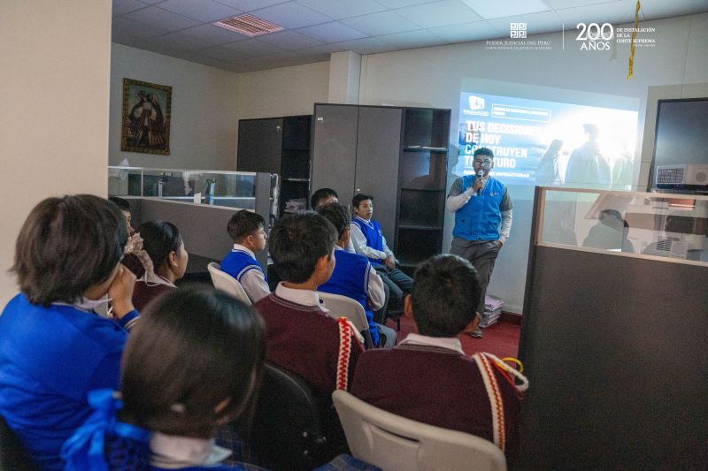 Carhuaz: CSJAN fortalece prevención de la violencia y promueve acceso digital a la justicia