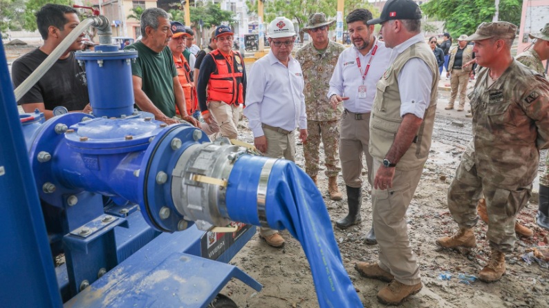 El Niño: Gobierno inspecciona atención a zonas afectadas por lluvias intensas en Piura