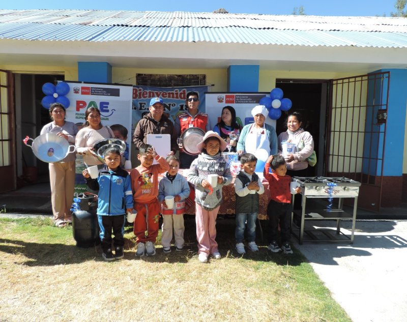 PAE y Municipalidad de Huaraz fortalecen servicio alimentario en cuatro escuelas rurales