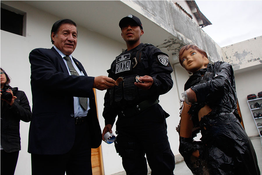 Alcalde de Huaraz y autoridades regionales presentarón plan de seguridad "Navidad Sana y Segura 2015"