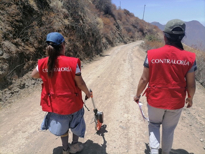 Detectan deficiencias e irregularidades en mantenimiento de tres caminos vecinales de Huaraz