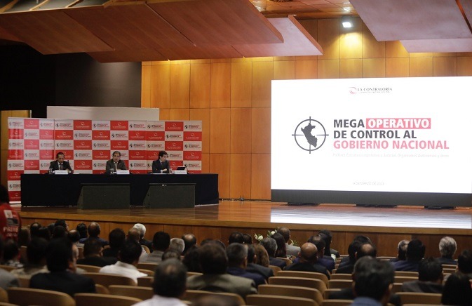 Contraloría supervisará más de S/ 58 mil millones durante Megaoperativo de Control al Gobierno Nacional