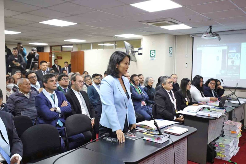 Juzgado declara instalado juicio contra Keiko Fujimori por el caso ‘Cócteles’