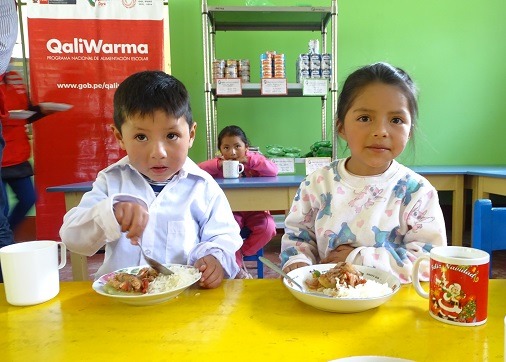 Áncash: verifican servicio alimentario en colegios de la provincia de Recuay