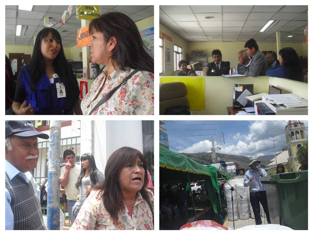 Huaraz: ciudadana irrumpió alocución de gobernador Waldo Ríos en entrega de donativos