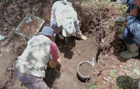 Ministerio Público recuperó los restos humanos de cinco víctimas del terrorismo