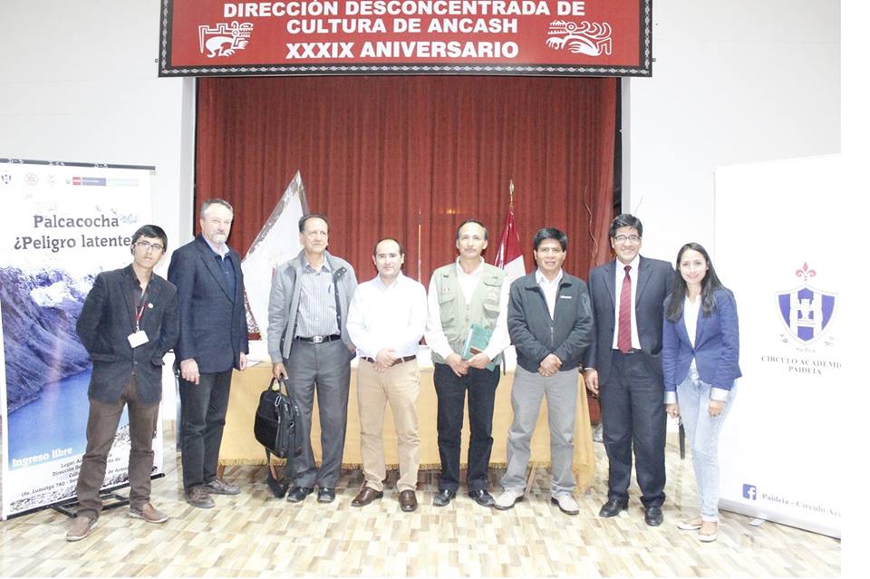 Dirección de cultura de Áncash desarrolló Panel sobre laguna de Palcacocha
