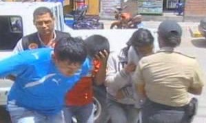 Policía captura a tres sujetos de banda delincuencial Los Llanteros de Huaraz