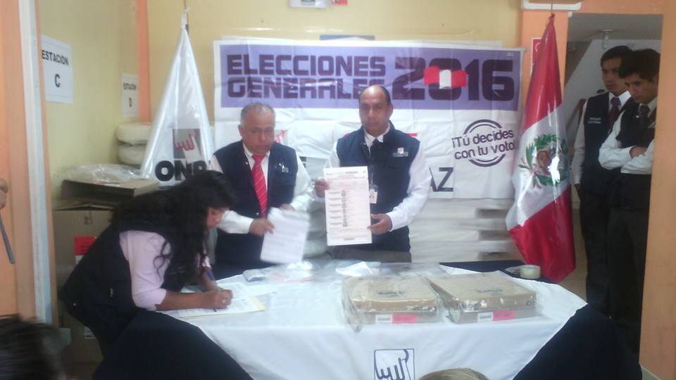 ODPE Huaraz realizó verificación de material electoral para elecciones del 5 de junio