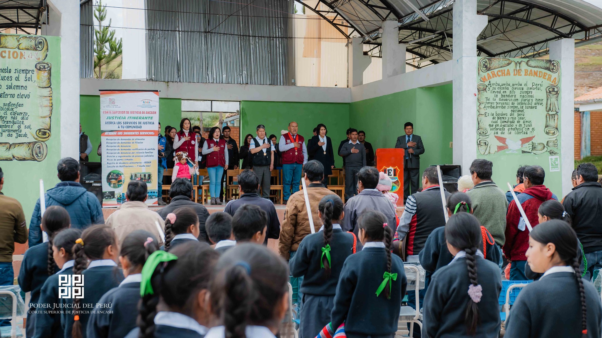 “Justicia en tu Comunidad“ de la CSJAN atendió a población de Conín
