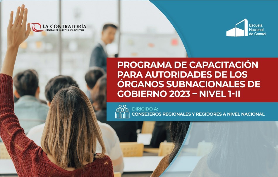 Regidores y consejeros regionales serán capacitados por Contraloría para fortalecer su rol fiscalizador