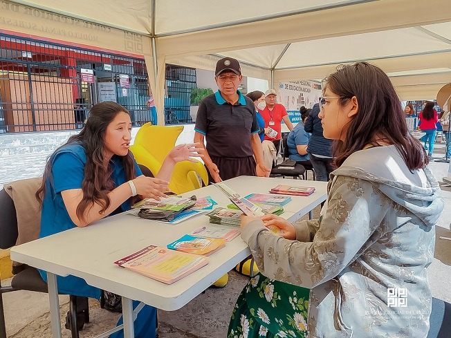 Módulo de Sanción Penal realizó feria informativa simultánea