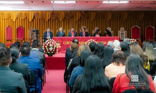 Corte de Áncash conmemoró el 160 aniversario de su instalación