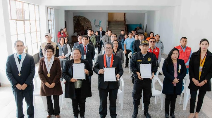 Corte de Justicia de Áncash implementó el botón de pánico en Ocros