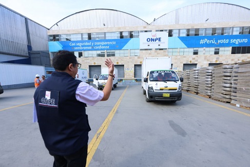  Inician traslado del material electoral para elecciones internas del 26 de febrero y 5 de marzo