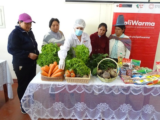 Áncash: Municipio de Jangas incorpora alimentos frescos en servicio alimentario escolar