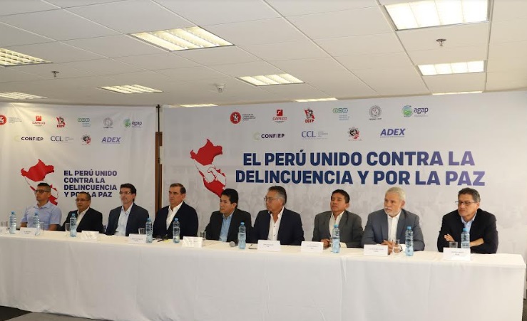 Gremios afirman que confianza y paz son fundamentales para inversiones